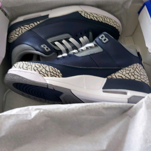 Jordan retro 3 Georgetown size 10 - Picture 1 of 4
